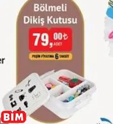 BÖLMELİ DİKİŞ KUTUSU